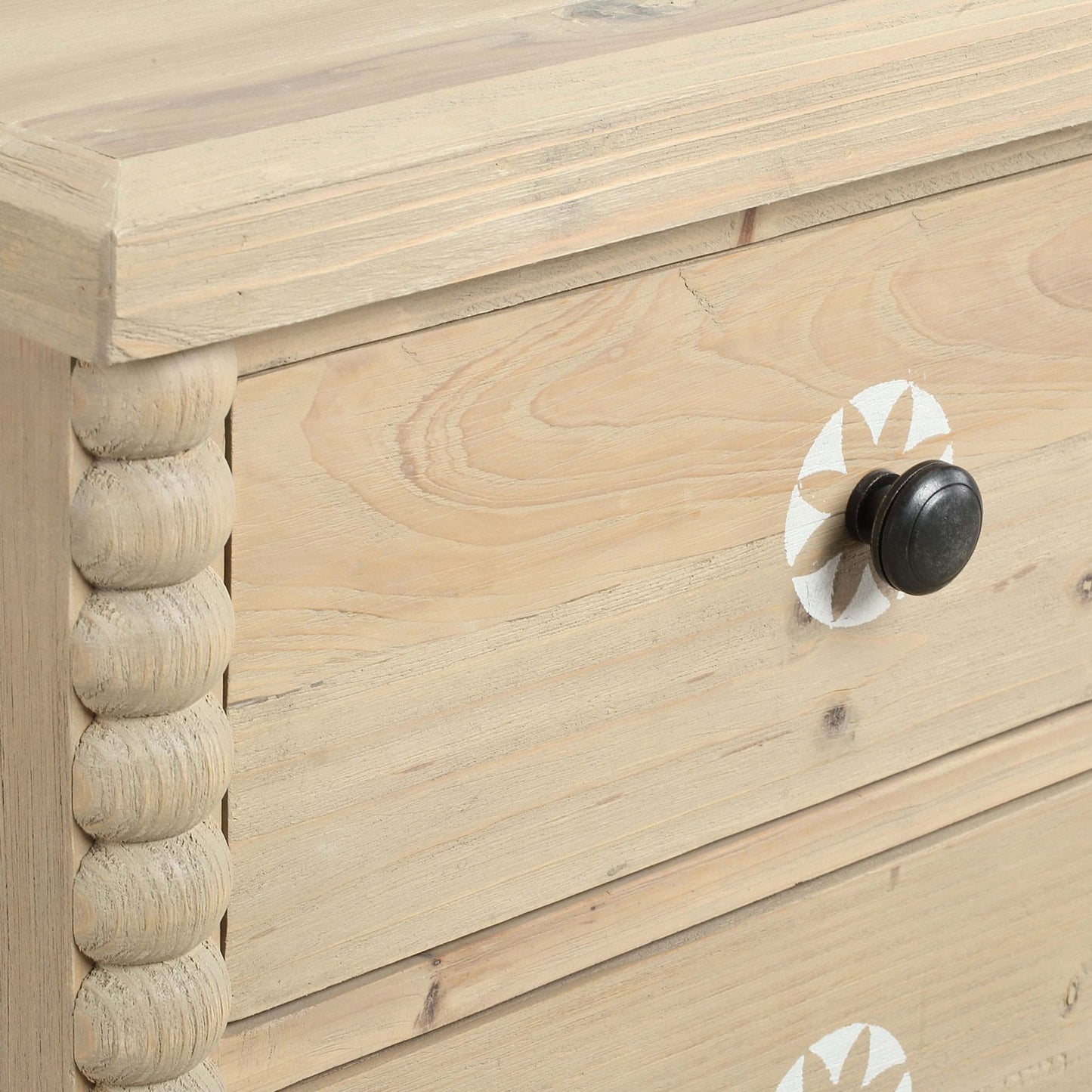 Recycled Pine Bedside Table