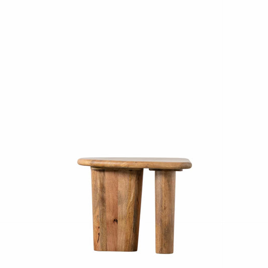 Chunky Mango Wood Side Table