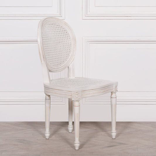 White Chateau Dining Chair